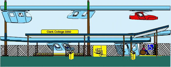 ground-level station